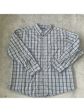 EC Wrangler Long Sleeve Button Down Shirt - Plaid - Size XL